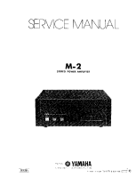 Yamaha M-2 - Service Manual 